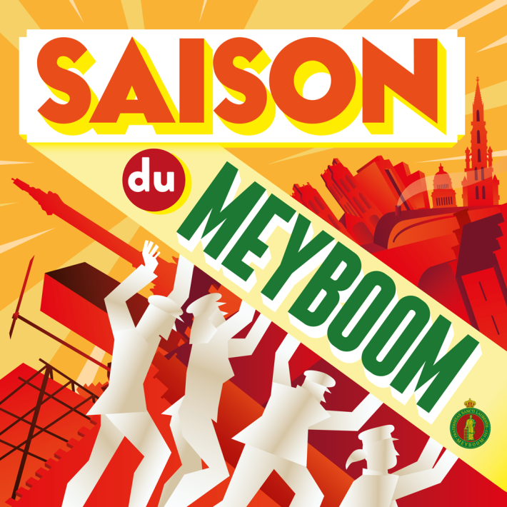 Étiquette Saison du Meyboom, Brasserie de la Senne