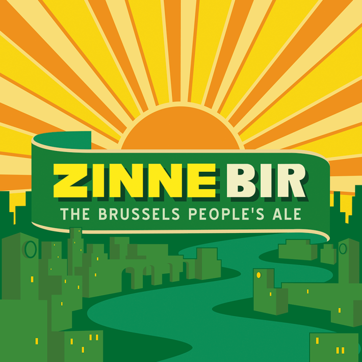Étiquette Zinnebir, Brasserie de la Senne