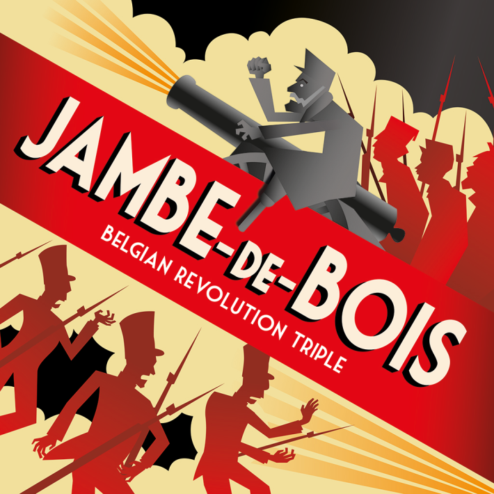 Étiquette Jambe-de-Bois, Brasserie de la Senne